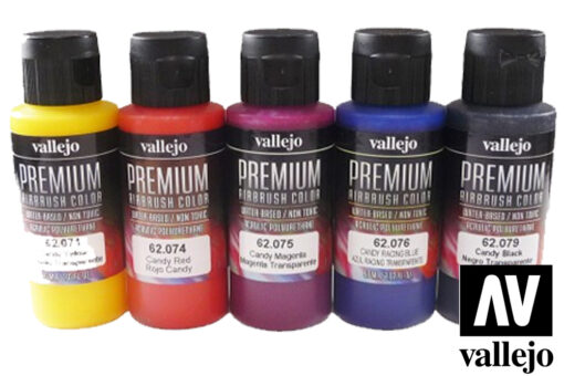 VALLEJO PREMIUM PAINT SET CANDY 62104 COLORI VALLEJO