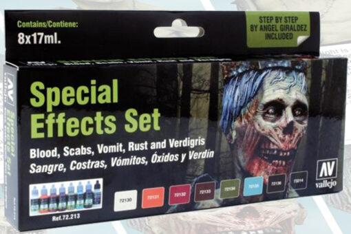 VALLEJO SPECIAL EFFECTS BOX SET 72213 COLORI VALLEJO