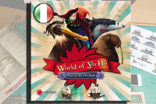 Volumique World Yo Ho War of the Orchids Boardgame Gioco da tavolo