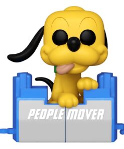 Walt Disney Word 50th Anniversary Pop! Disney Vinile Figura People Mover Pluto W/balloon 9 Cm Funko