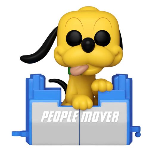 Walt Disney Word 50th Anniversary Pop! Disney Vinile Figura People Mover Pluto W/balloon 9 Cm Funko