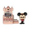 Walt Disney Word 50th Anniversary Pop! Town Vinile Figura Hollywood Tower Hotel E Mickey Mouse 9 Cm Funko