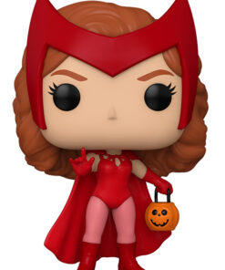 WandaVision Serie Tv Funko POP Vinile Figura Wanda Versione Halloween 9 cm