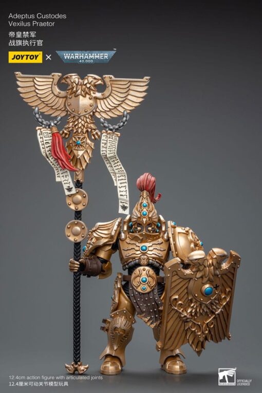 Warhammer 40k Action Figura 1/18 Adeptus Custodes Vexilus Praetor Joy Toy (cn)