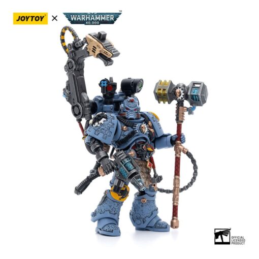 Warhammer 40k Action Figura 1/18 Space Wolves Iron Priest Jorin Fellhammer 12 Cm Joy Toy (cn)