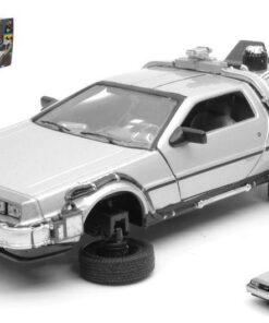 Welly WE22441FV DE LOREAN RITORNO AL FUTURO 2 FLYING WHEEL VERSION 1:24 Modellino