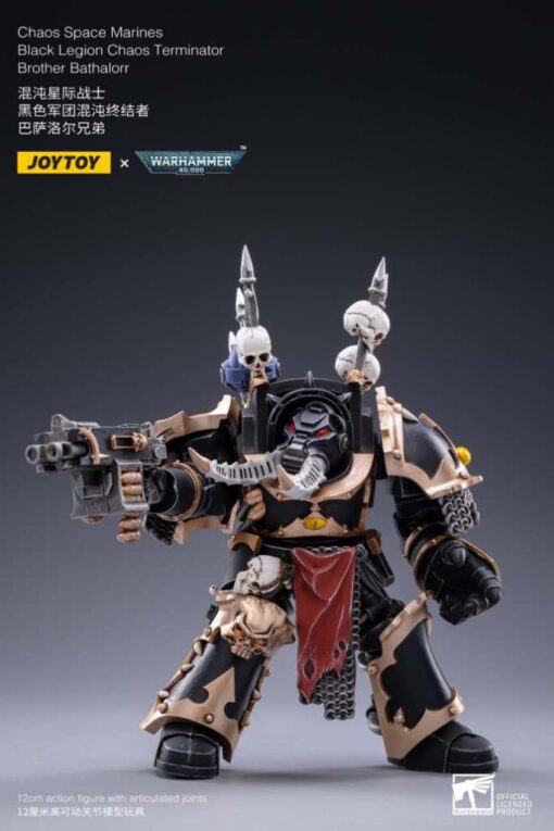 Wh40k Black Legion Brother Bathalorr Af Action Figura Joy Toy