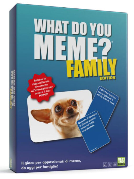 WHAT DO YOU MEME? FAMILY EDITION GIOCHI DA TAVOLO - TAVOLO/SOCIETA'