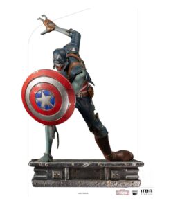 What If...? Art Scale Statua 1/10 Captain America Zombie 22 Cm Iron Studios