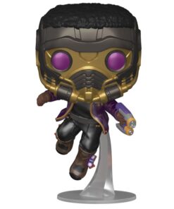 What If...? Funko Pop Marvel Vinile Figura TChalla Star-Lord Esclusiva 9 Cm