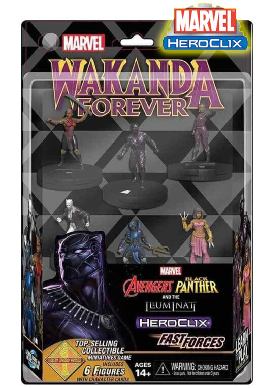 Wizkids Mhc Aven.b.panther Illuminati Fast Force Gioco Da Tavolo