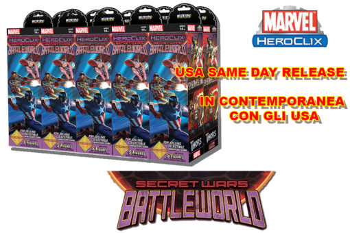 Wizkids Mhc Secret Wars-battleworld Boost.brick Gioco Da Tavolo