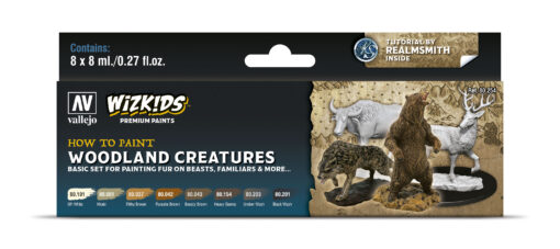 Wizkids Ps Woodland Creatures Colori Vallejo VALLEJO