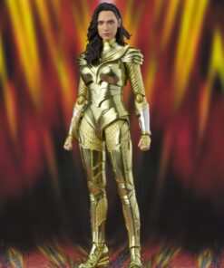 Ww84 Wonder Woman Golden Armor Shf Action Figura Bandai