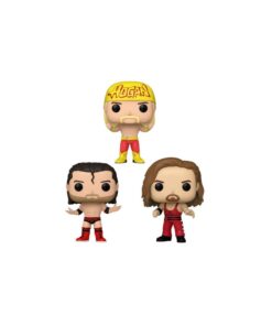 Wwe Pop! Vinile Figura Hogan & Outsiders 3-pack 9 Cm Funko