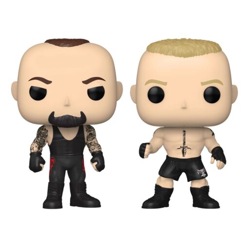 Wwe Pop! Vinile Figures 2-pack Lesnar/undertaker 9 Cm Funko