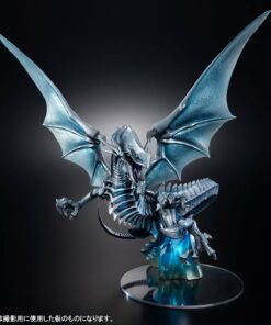 Yu-gi-oh! Duel Monsters Art Works Monsters Pvc Statua Blue Eyes White Dragon Holographic Edition 28 Cm Megahouse