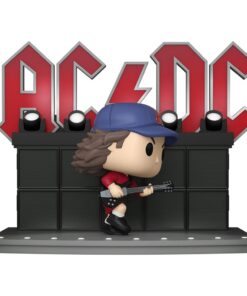 Ac/dc Pop Moments Vinile Figures Angus Young(dance) 9 Cm Funko