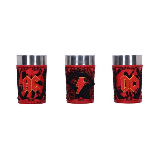 Ac/dc Shot Occhiali Logo 3-pack Nemesis Now