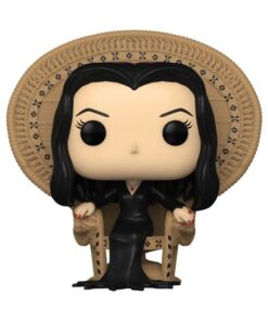 Addams Family Pop! Deluxe Vinile Figura Morticia in Chair 9 Cm Funko