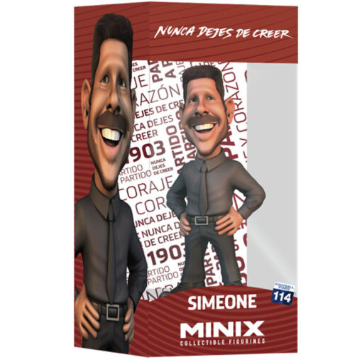 Atletico De Madrid Cholo Simeone Minix Figura 12cm Minix