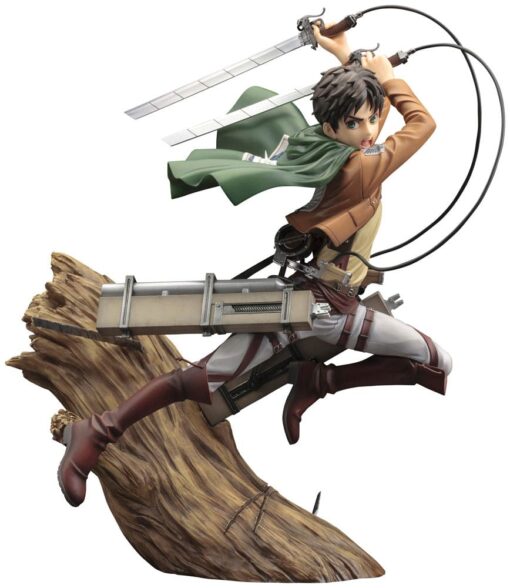 Attack On Titan Artfxj Statua 1/8 Eren Yeager Renewal Package Ver. 26 Cm Kotobukiya