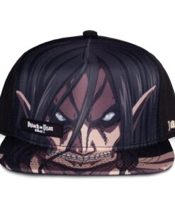 Attack On Titan Cappellino Cappellino Snapback Eren Jaeger Titan Difuzed