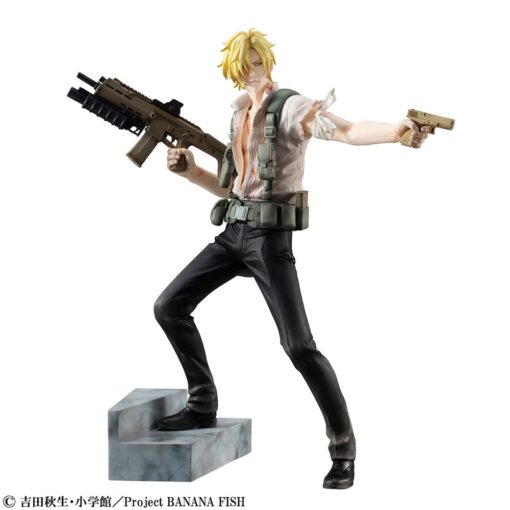 Banana Fish G.e.m. Pvc Statua Ash Lynx 24 Cm Megahouse