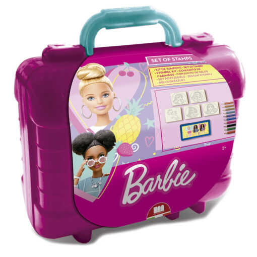 Barbie Stationery Da Viaggio Set 19 Pezzi Multiprint