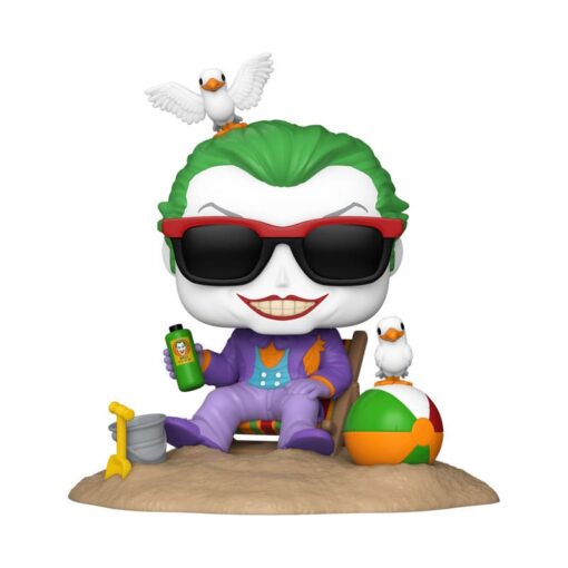 Batman 85th Anniversary Pop! Deluxe Vinile Figura The Joker (beach) 9 Cm Funko