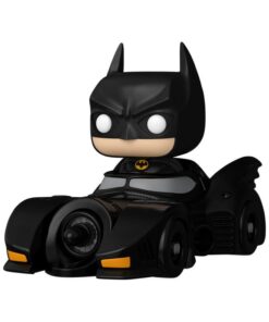 Batman 85th Anniversary Pop! Rides Deluxe Vinile Batman W/batmobi 9 Cm Funko