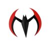 Batman Beyond Prop Replica 1/1 Batarang (red) 20 Cm NECA