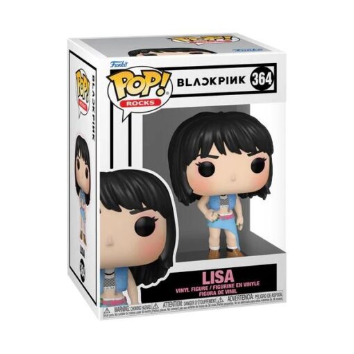 Blackpink Pop! Rocks Figure in Vinile Lisa 9 cm Funko