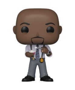 Brooklyn Nine-nine Pop! Tv Vinile Figura Terry W/ Yogurt 9 Cm Funko