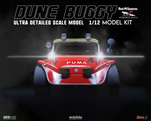 Bud Spencer e Terence Hill Model Kit Scala 1/12 Dune Buggy 30 Cm Infinite Statue