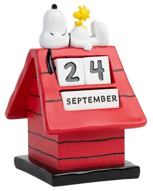 Calendario Perpetuo 3D Snoopy e Woodstock 15cm - Gadgets