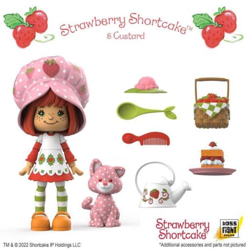 Cannucciaberry Shortcake Cannucciab Shortcak Af Action Figura Boss Fight Studio