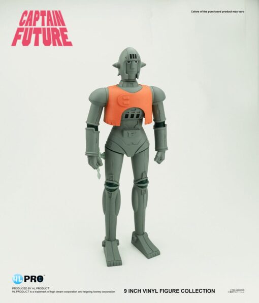 Captain Future Vinile Figura Grag The Robot 25 Cm Hl Pro