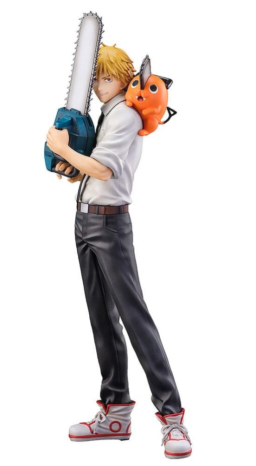 Chainsaw Man Luminasta Pvc Statua 1/7 Denji & Pochita 24 Cm Sega