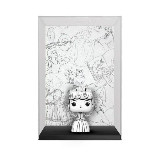 Cinderella Pop! Comic Cover Vinile Figura Sketched- Cinderella 9 Cm Funko