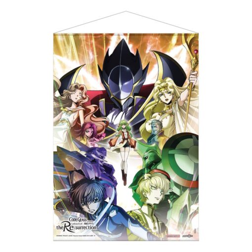 Code Geass Lelouch Of The Re:surrection Wallscroll Key Art Visual 50 X 70 Cm POPbuddies