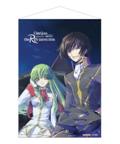 Code Geass Lelouch Of The Re:surrection Wallscroll Lelouch E C.c. 50 X 70 Cm Popbuddies