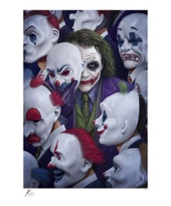 DC Comics Art Print Agent Of Chaos 46 X 61 Cm - Unframed Sideshow Collectibles