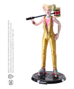 Dc Comics Bendyfigs Bendable Figura Harley Quinn Bop Con Mallet 19 Cm Noble Collection