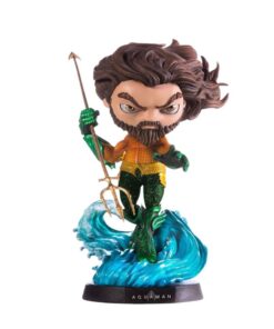 DC Comics MiniCo Deluxe Statua Pvc Aquaman 19 Cm Iron Studio