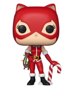 Dc Comics Pop! Heroes Vinile Holiday '24- Catwoman 9 Cm Funko