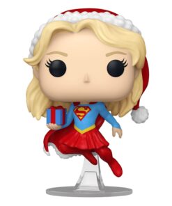 Dc Comics Pop! Heroes Vinile Holiday '24- Supergirl 9 Cm Funko