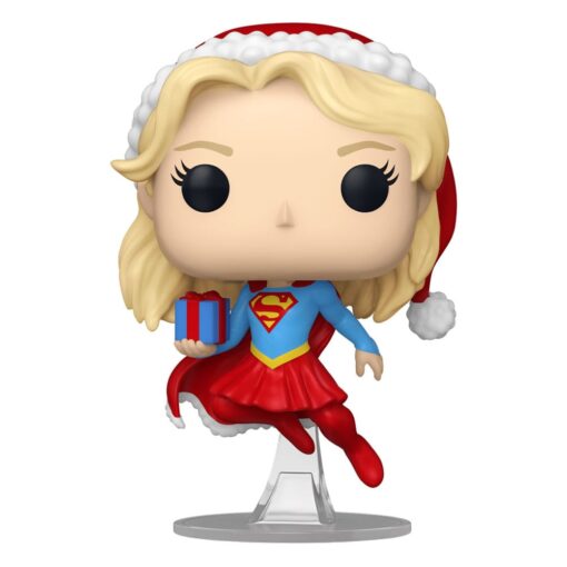 Dc Comics Pop! Heroes Vinile Holiday '24- Supergirl 9 Cm Funko