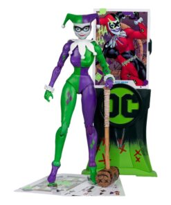 Dc Multiverse Action Figura Harley Quinn (dc Classic) Jokerized (gold Label) 18 Cm Mcfarlane Toys