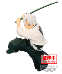 Demon Slayer Kimetsu No Yaiba Vibration Star Sanemi Shinazugawa Figura 14cm Banpresto